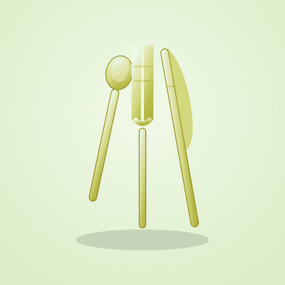 Tripura Bamboo Cutlery · 12 pc